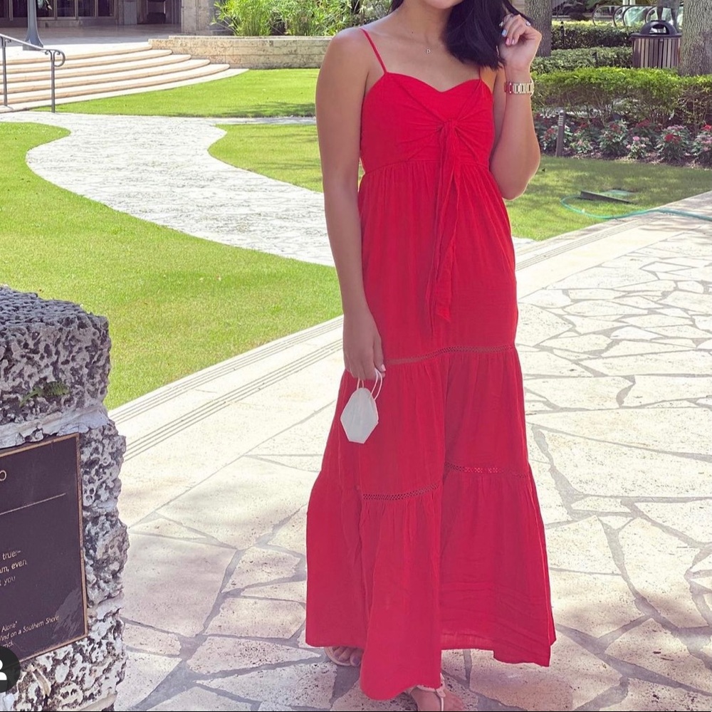 Red maxi dress ❤️